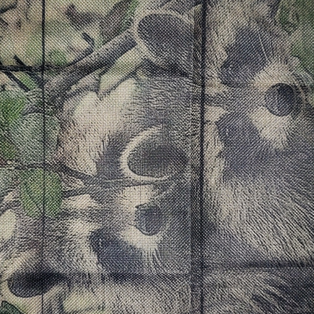 Raccoon Pillow Cover. Real Raccoon. Coon - Picture 5 of 11